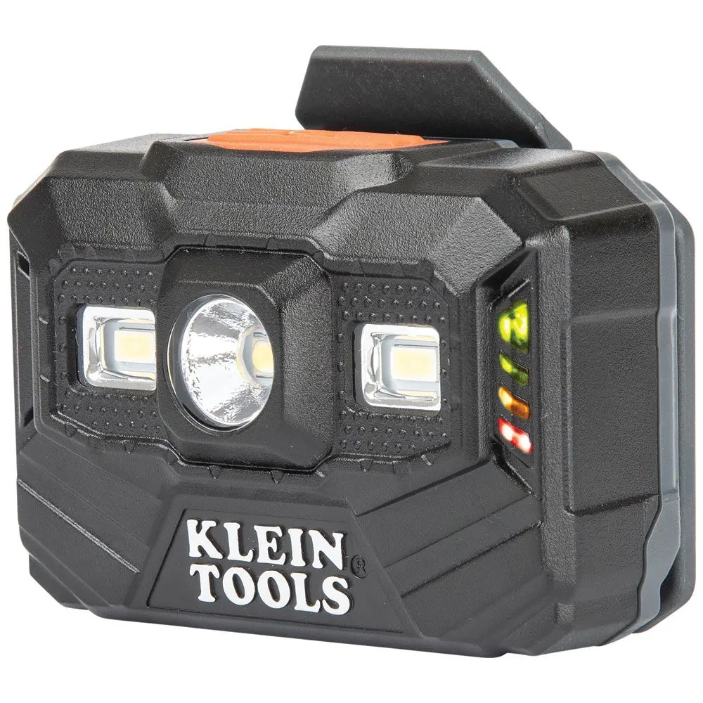 Klein Rechargeable Headlamp and Work Light, 300 Lumens All-Day Runtime #56062