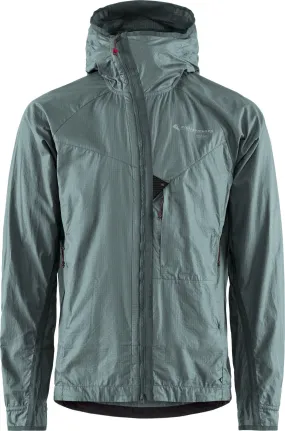 Klättermusen Men's Ansur Hooded Wind Jacket Stone Blue | Buy Klättermusen Men's Ansur Hooded Wind Jacket Stone Blue he