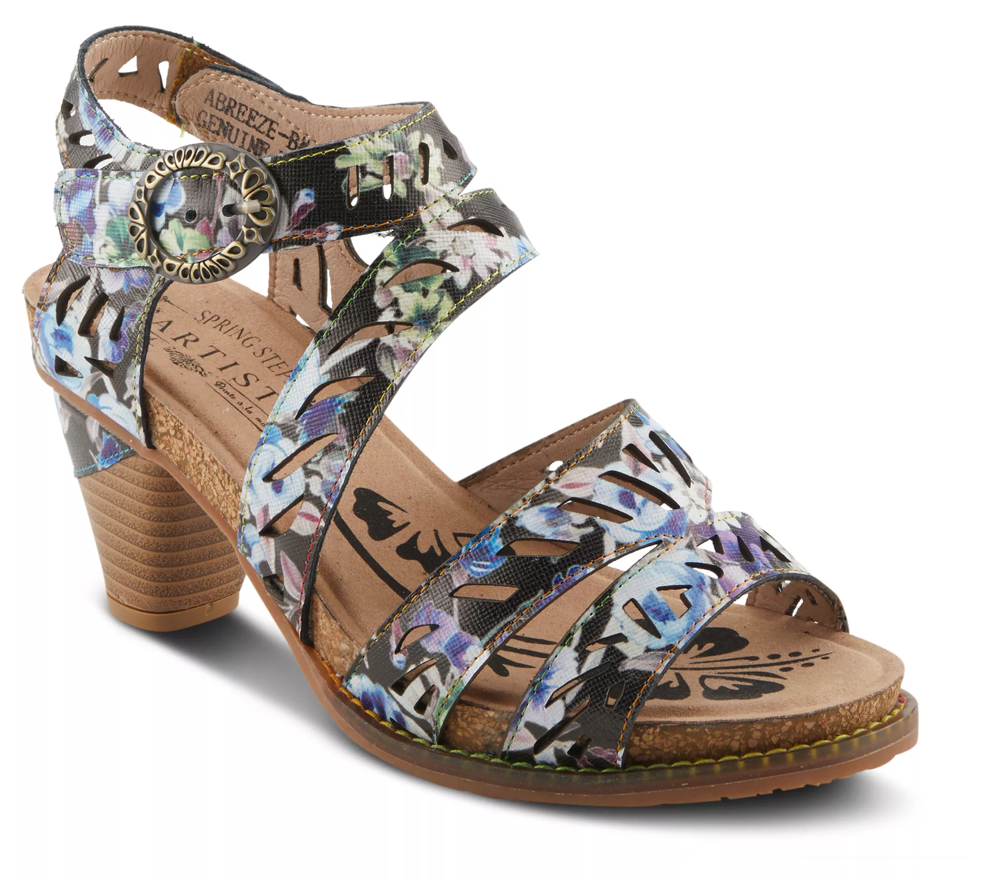 L'Artiste by Spring Step Leather Sandals - Abreeze