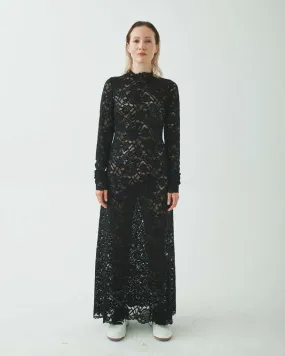 Lace Dress - Black