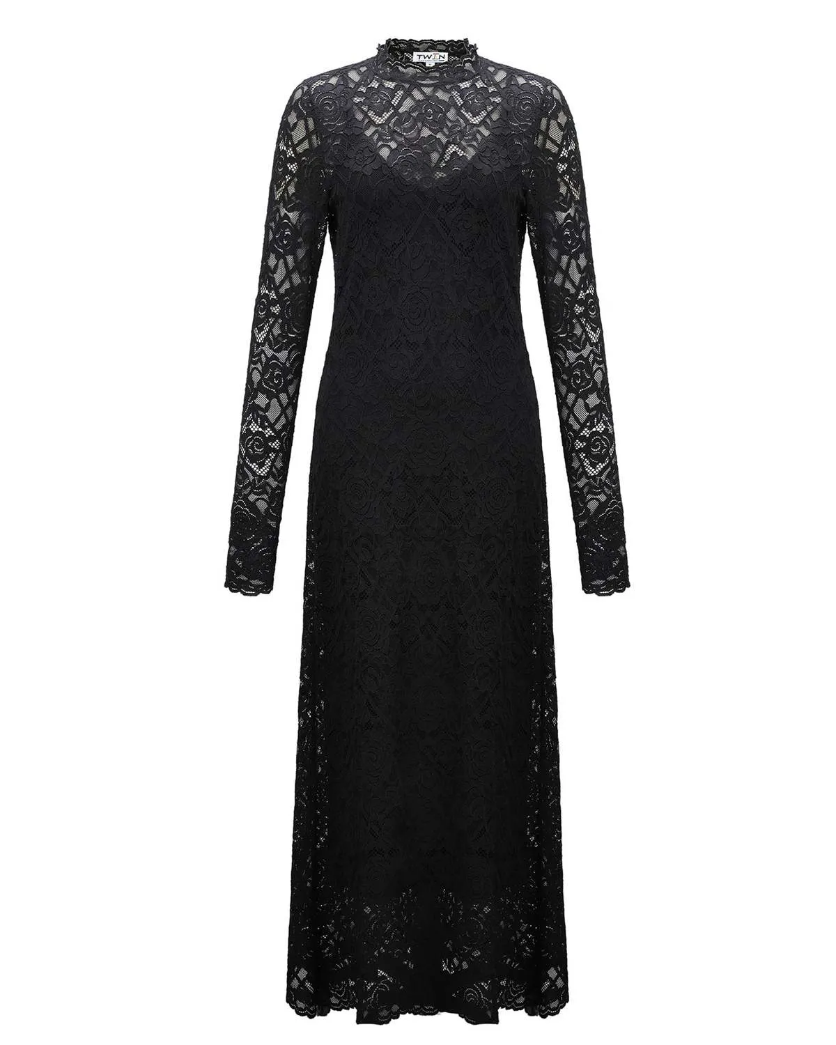 Lace Dress - Black