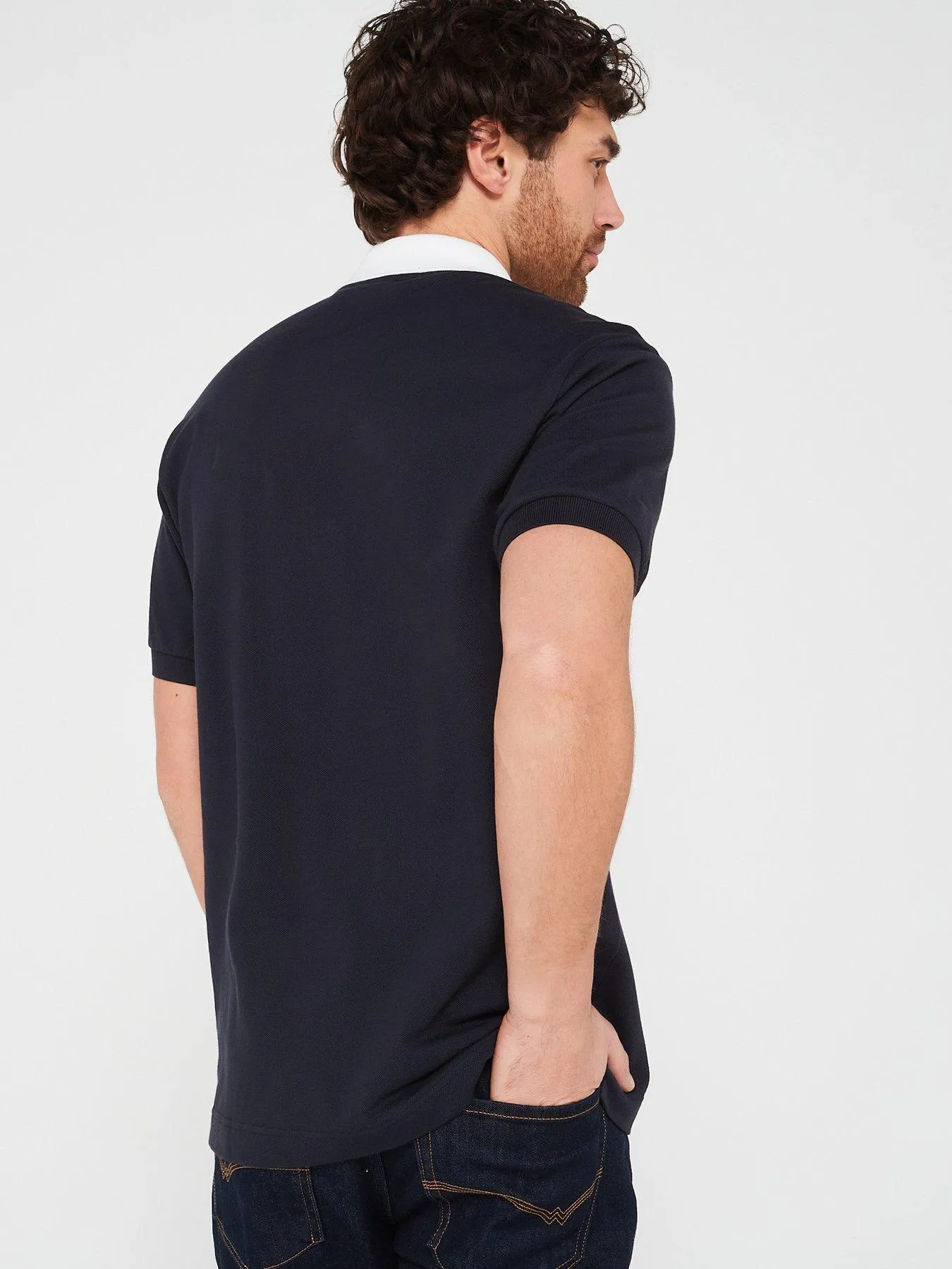 Lacoste Heritage Badge Polo Shirt - Navy