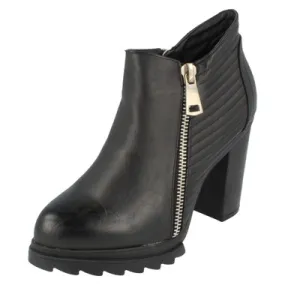 Ladies Spot On Ankle Boot