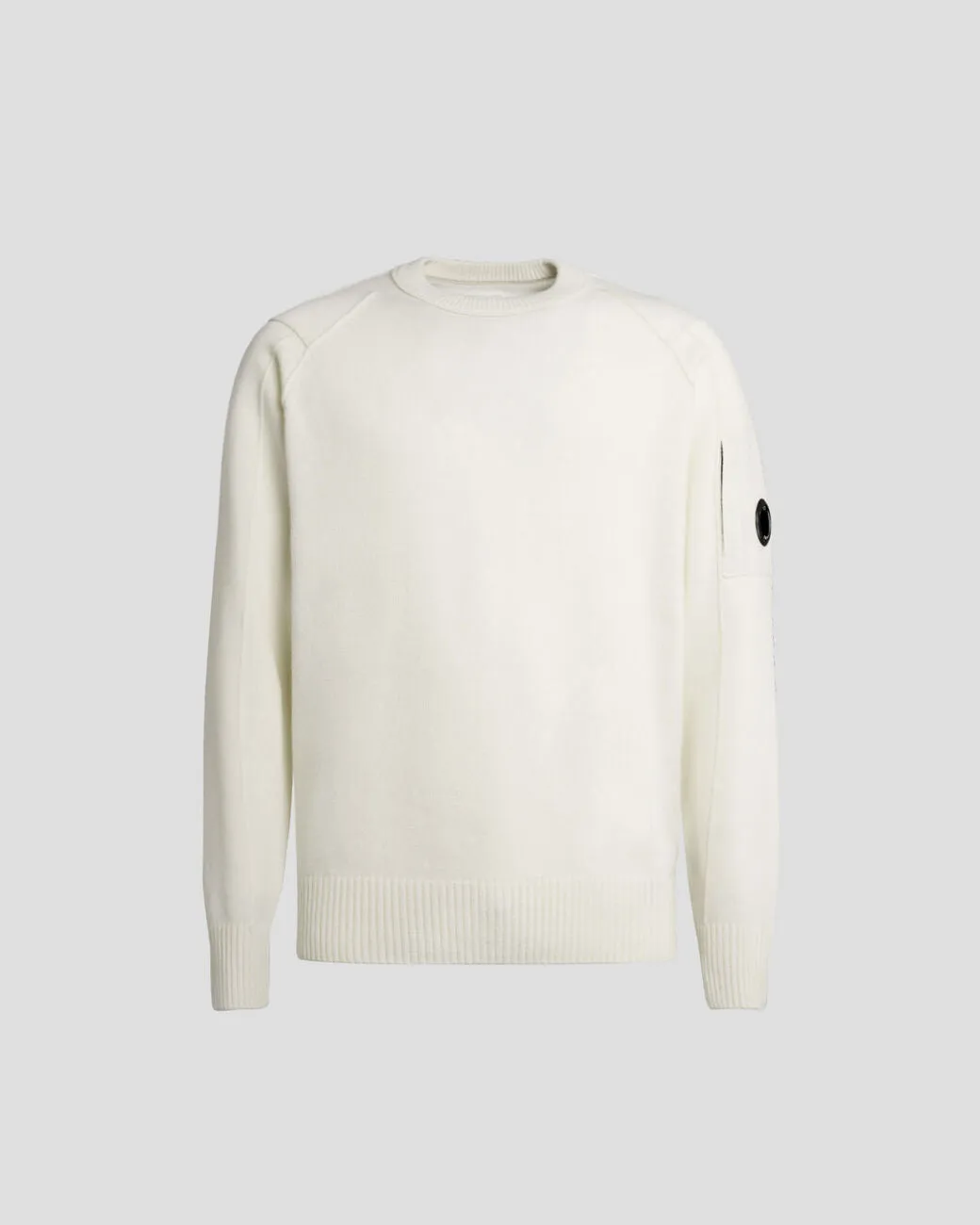 Lambswool Jumper Gauze White
