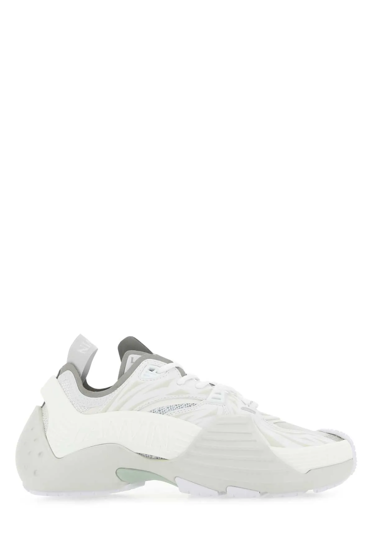 Lanvin Multicolor Fabric And Rubber Flash X Sneakers