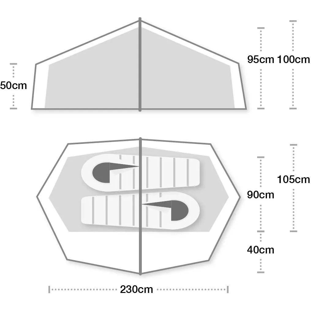 Laser Compact All Season 2 Tent
