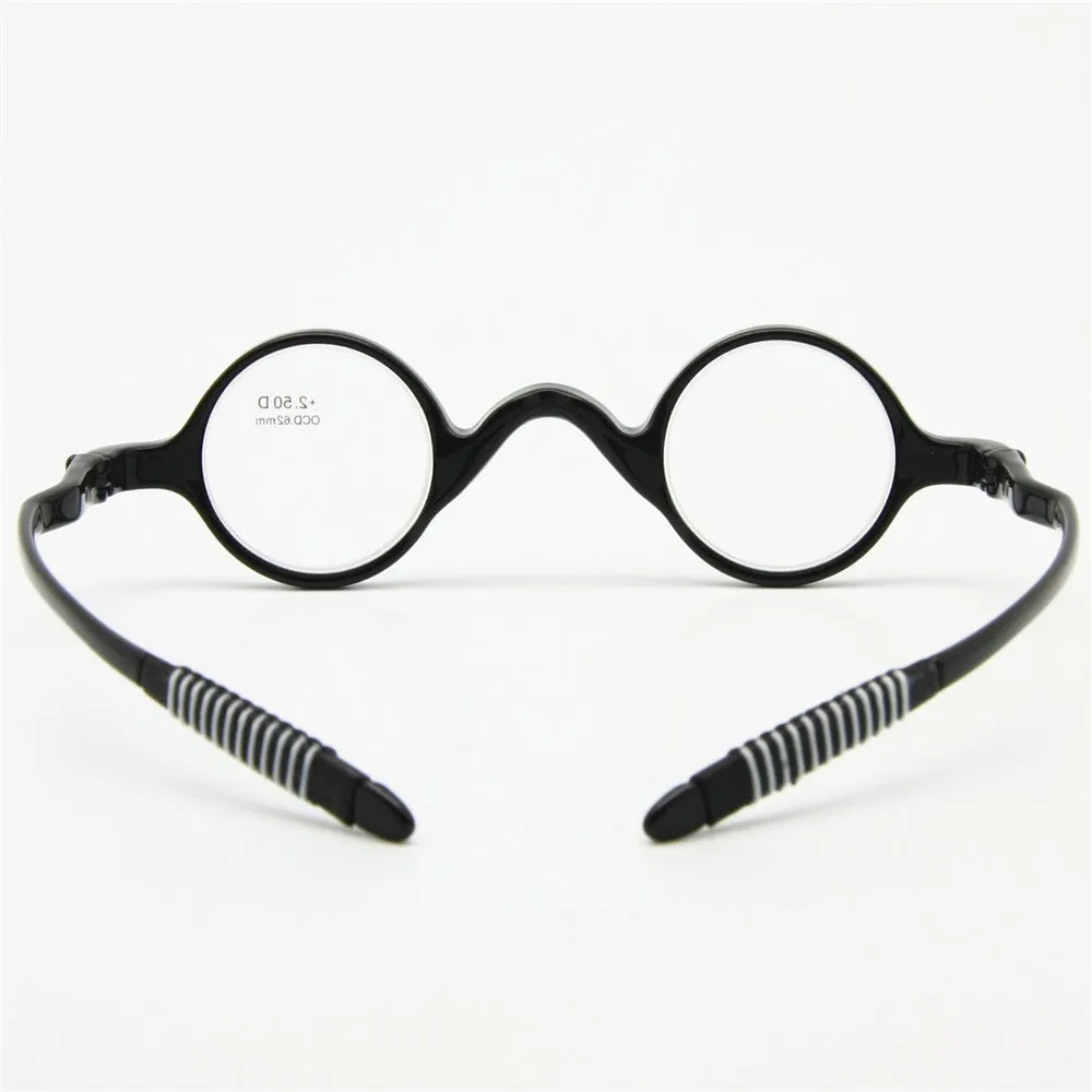 Lentes oftálmicos Presbyopia para leer armazón Hipster 32mm flexible anti-caída Redondos diseador Harry Potter Zolman Vintage Re