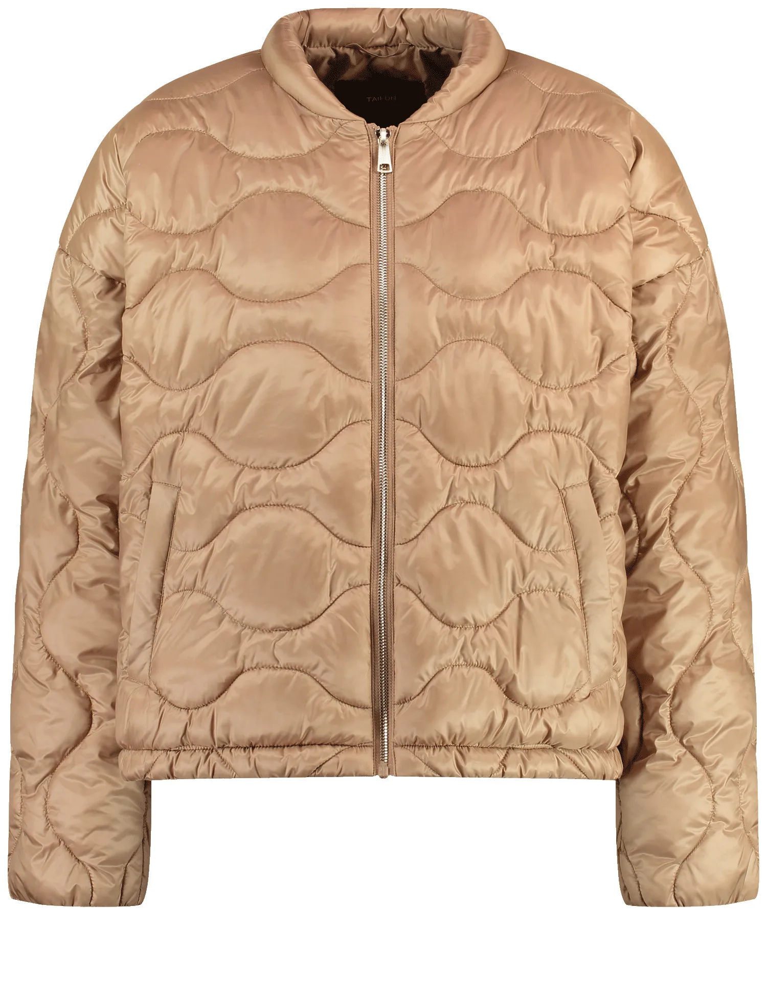 Lightweight quilted bomber style jacket
