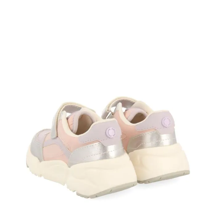 LILAC SNEAKERS WITH PINK DETAILS AND METALLIC ACCENTS FOR GIRLS AND BOYS NASICE