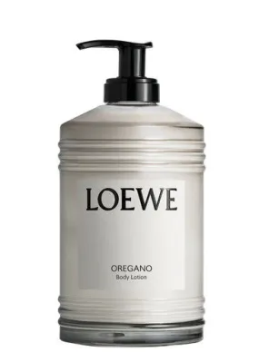 Loewe Oregano Body Lotion 360ml, Body Lotion, Resinous Scent, Aromatic Perfume of a Mediterranean Herb Garden, Natural Ingredien