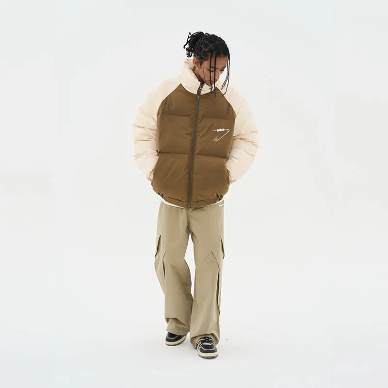 Logo Colorblock Padded Jacket