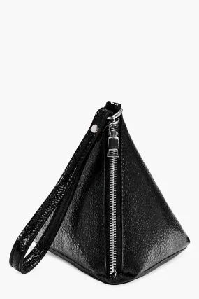 Lottie Metallic Pyramid Handstrap Clutch Bag