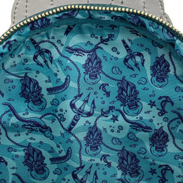 Loungefly x Disney Villains Ursula Crystal Ball Mini Backpack