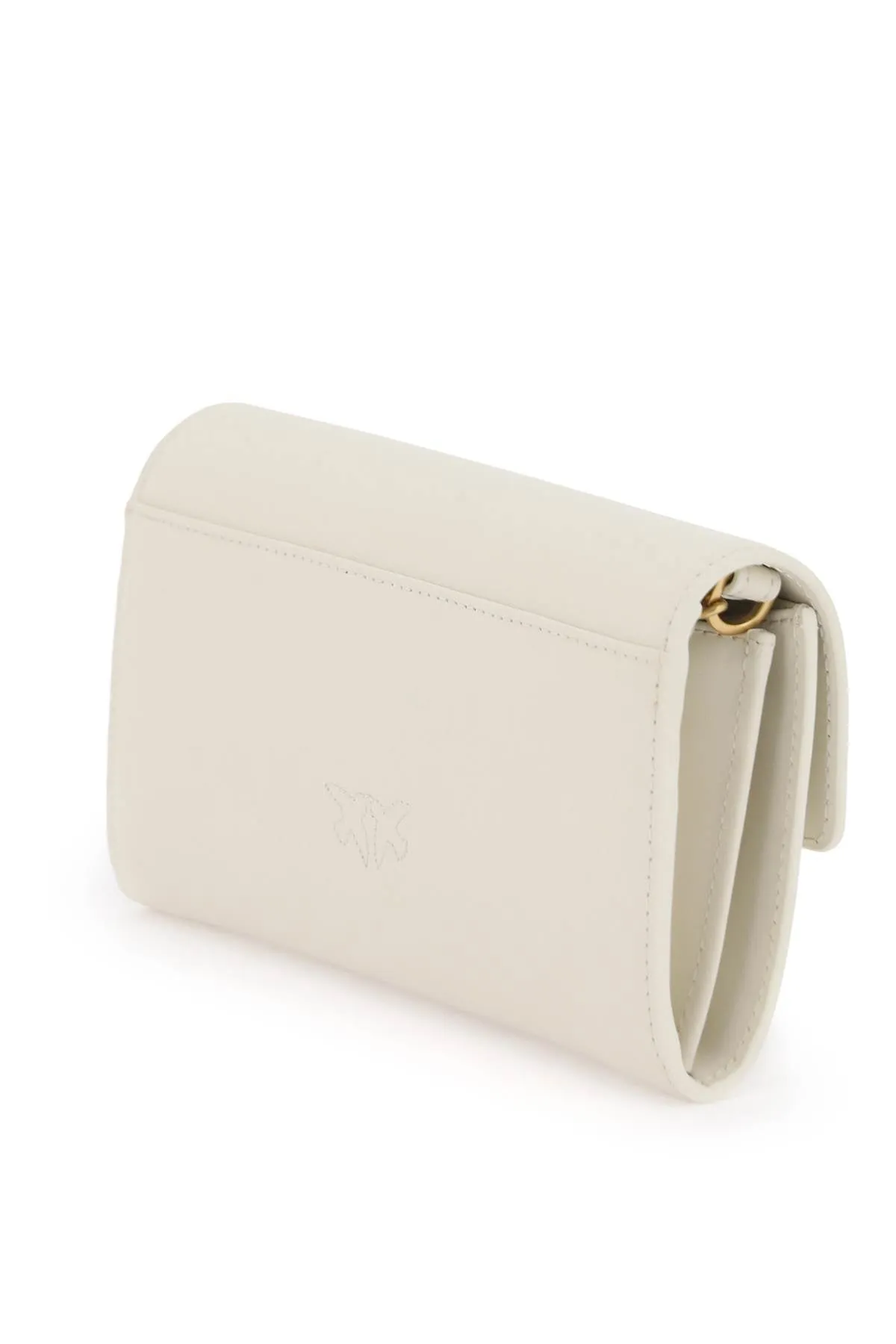 love bag simply crossbody bag 100062 A0F1 BIANCO SETA-ANTIQUE GOLD
