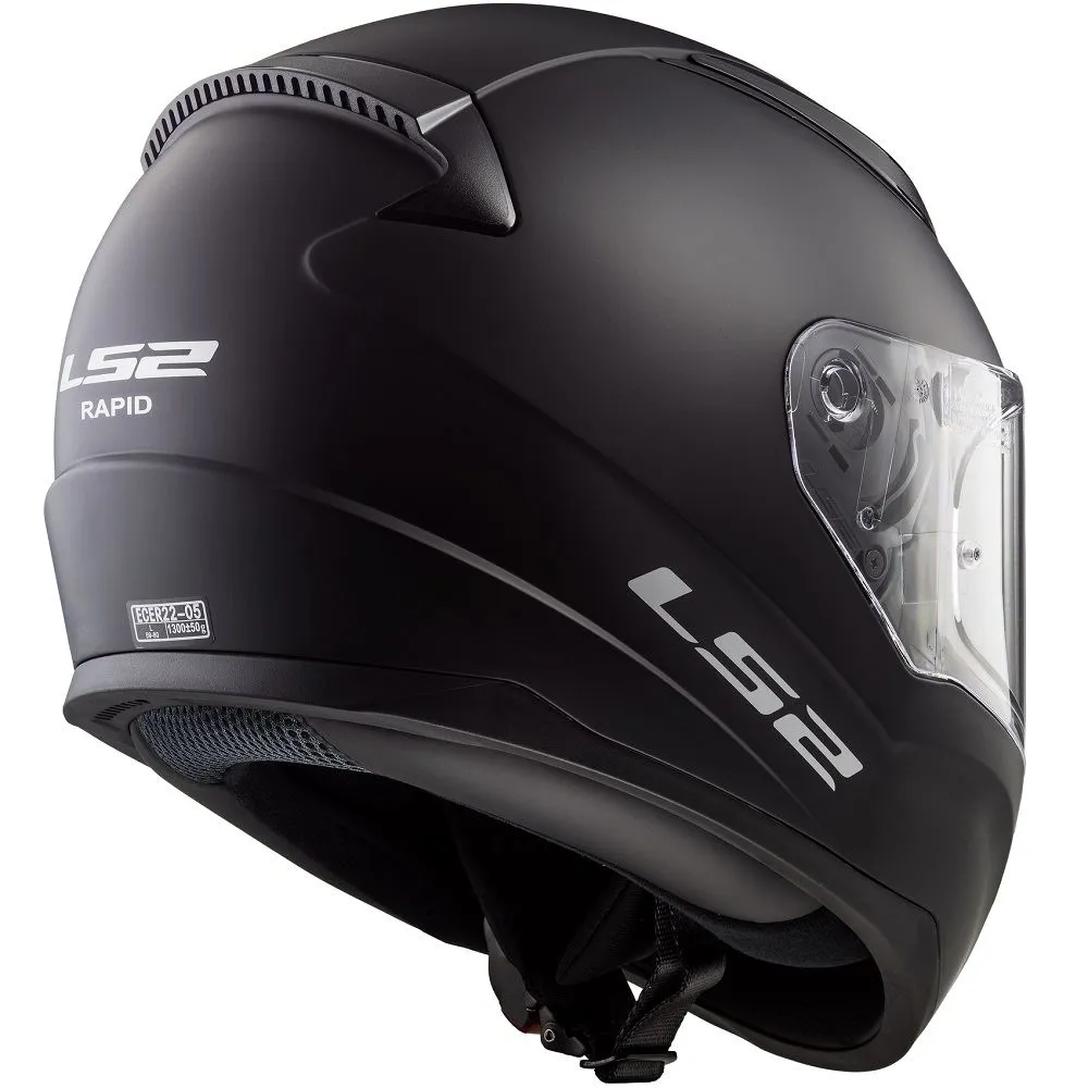 LS2 FF353J Rapid Mini Plain Helmet