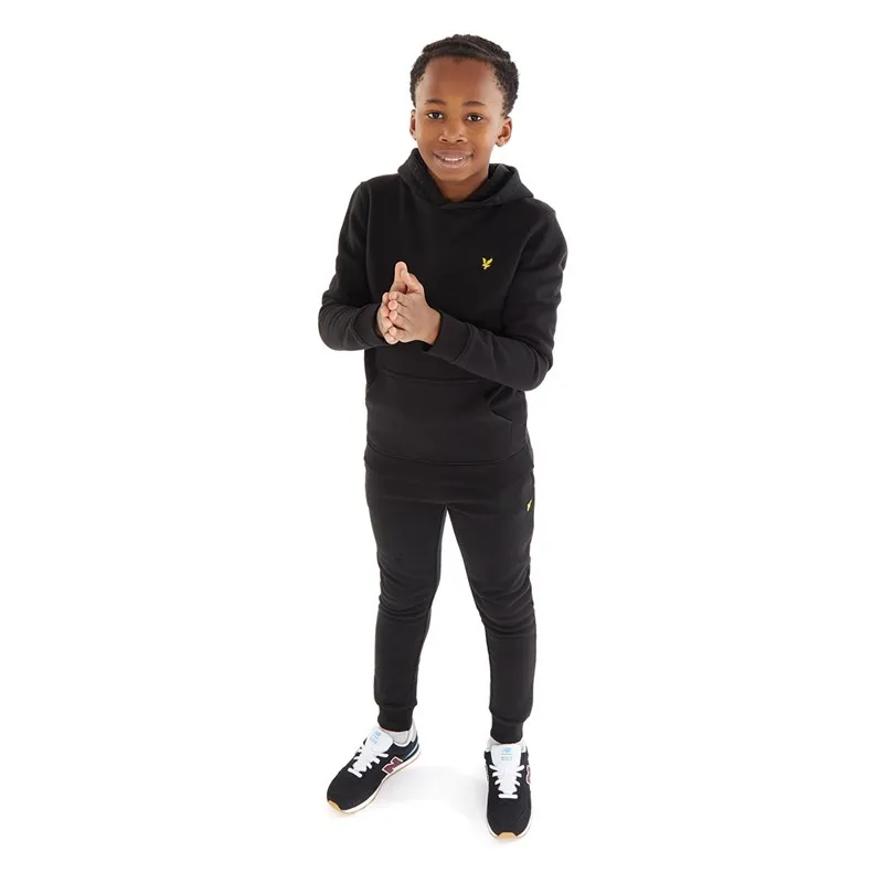 Lyle And Scott Boys Hoodie And Joggers Set Black