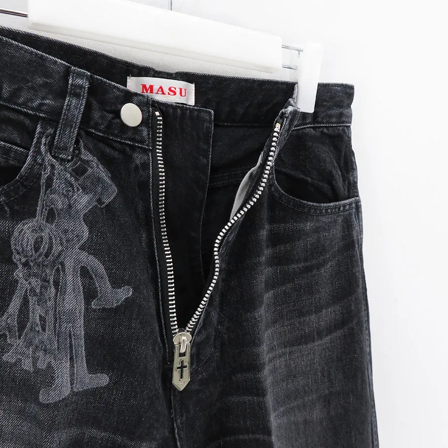 【M A S U/エムエーエスユー】MASUBOYS BAGGY JEANS (KEYHOLDER) MBSS-PT0324L