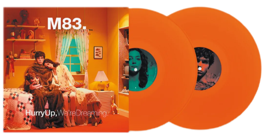 M83 'HURRY UP, WE'RE DREAMING' 2LP (10th Anniversary, Orange Vinyl)