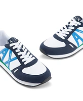 Macy's A|X Armani Exchange Men's Rio Classic Logo Lace-Up Sneakers