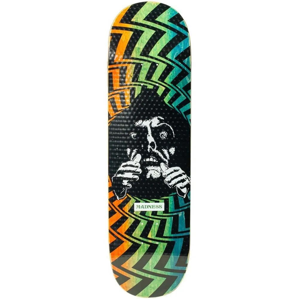 Madness Darkness R7 Skateboard Deck Black 9
