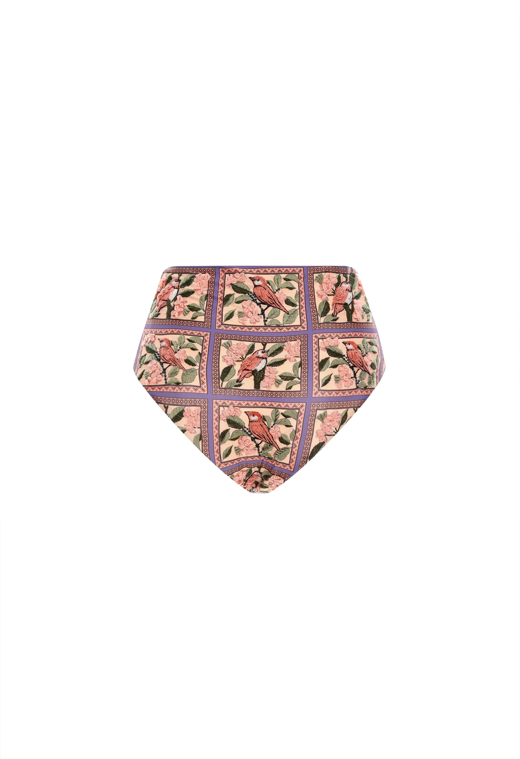 Magenta Golondrinas Bikini Bottom
