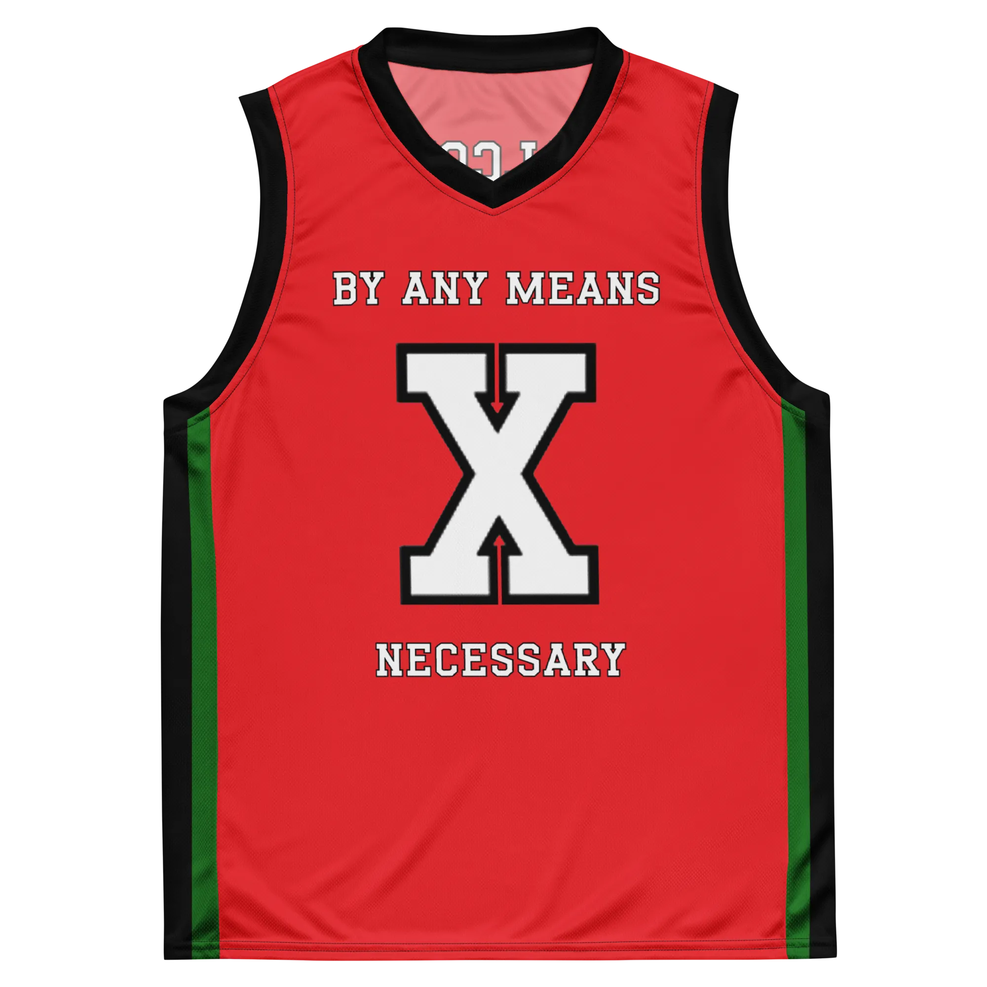 Malcolm X Recycled Basketball Jersey