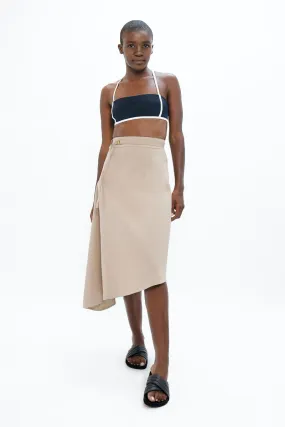 Mallorca - Asymmetric Skirt - Sand