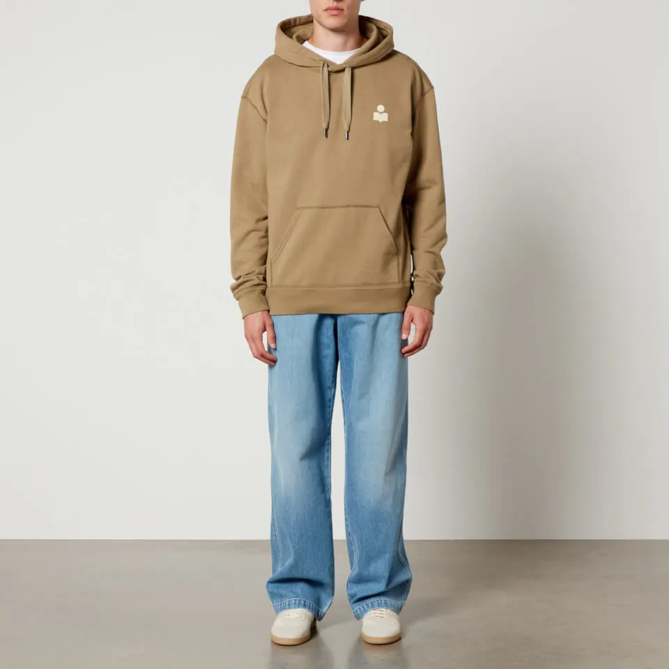 MARANT Matte Loopback Cotton-Blend Hoodie - M | Coggles