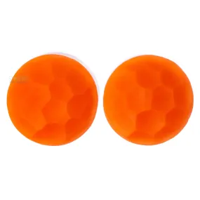 Martele Glass Color Front Plugs - Orange