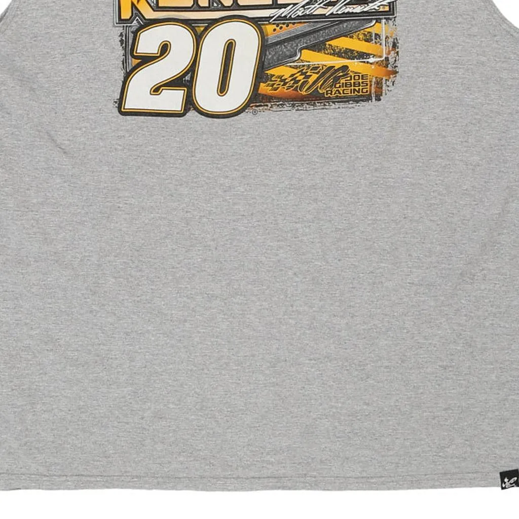 Matt Kenseth Chase Authentics Nascar Vest - 2XL Grey Cotton