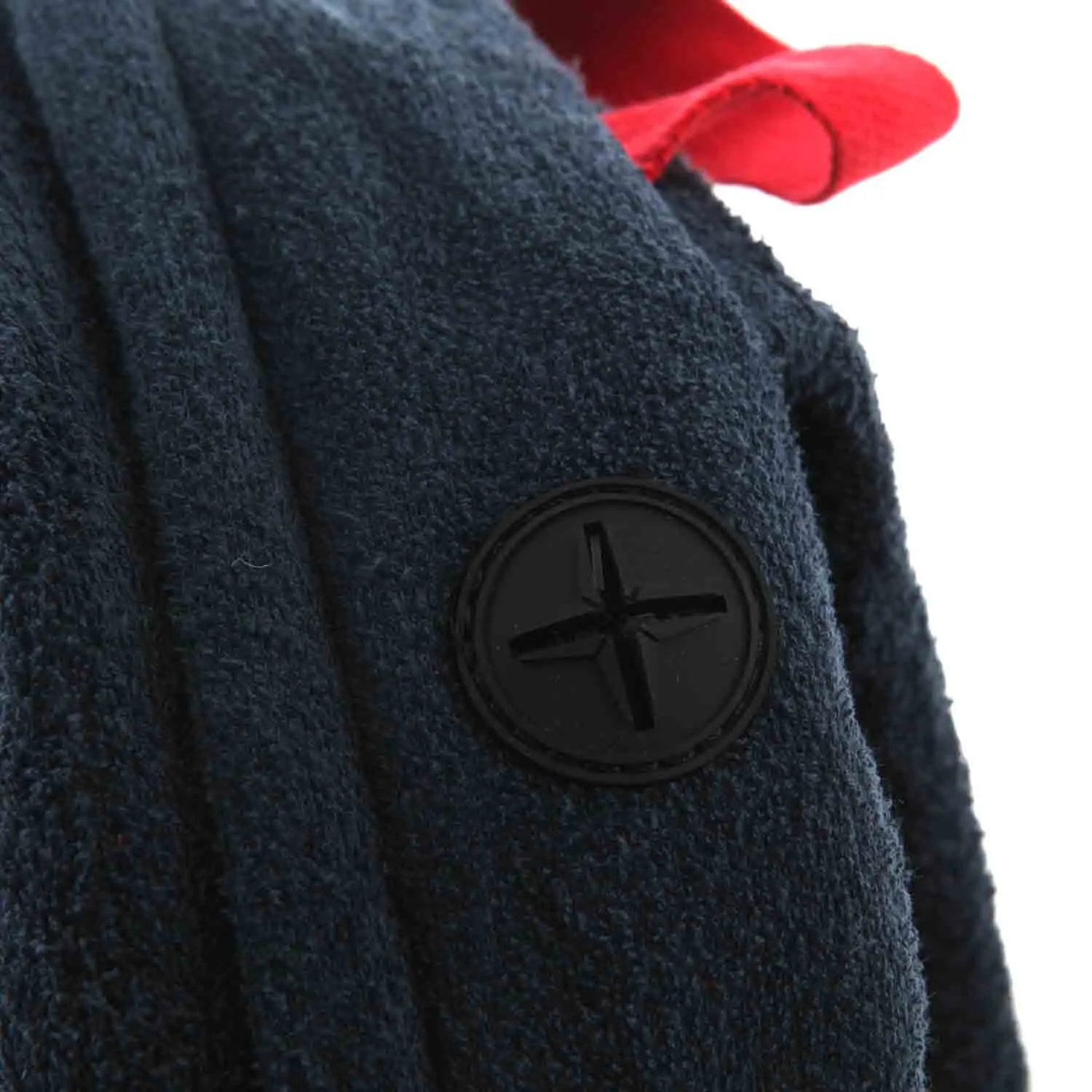 Mc2 Saint Barth Unisex Blue And Red Sponge Backpack