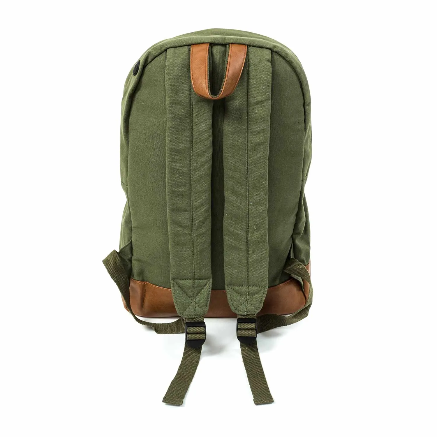 Mc2 Saint Barth Unisex Military Green Backpack