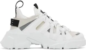 MCQ White Orbyt Descender 2.0 Sneakers