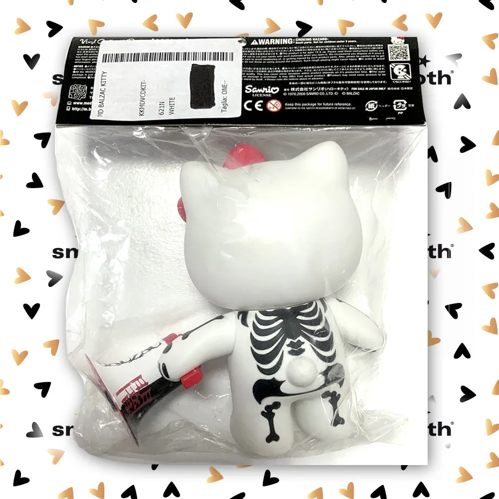 Medicom Toy x Sanrio x Hello Kitty x Balzac Vinyl Collectible Dolls White Version