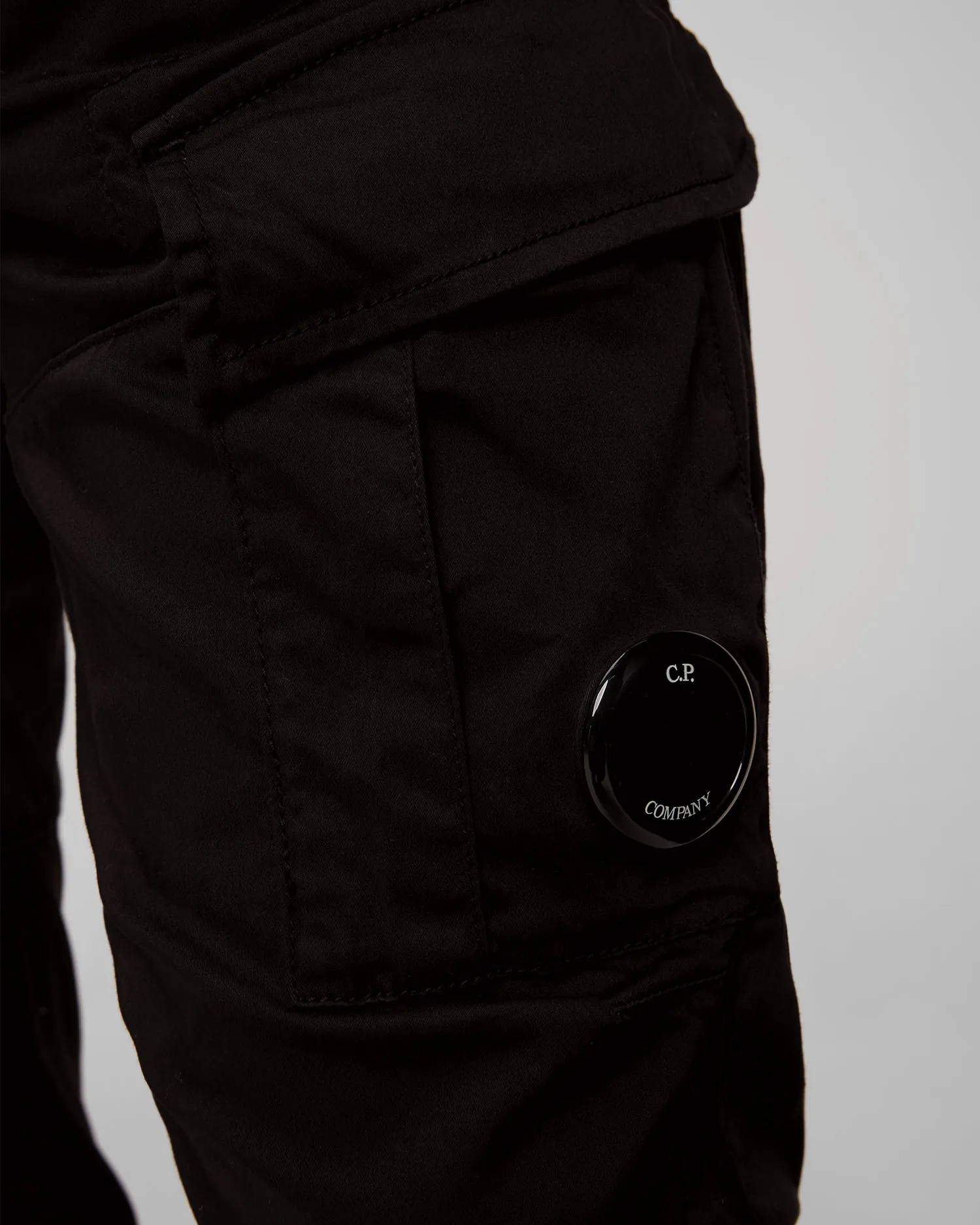 Men's black trousers C.P. Company 16cmpa056a005694g-999