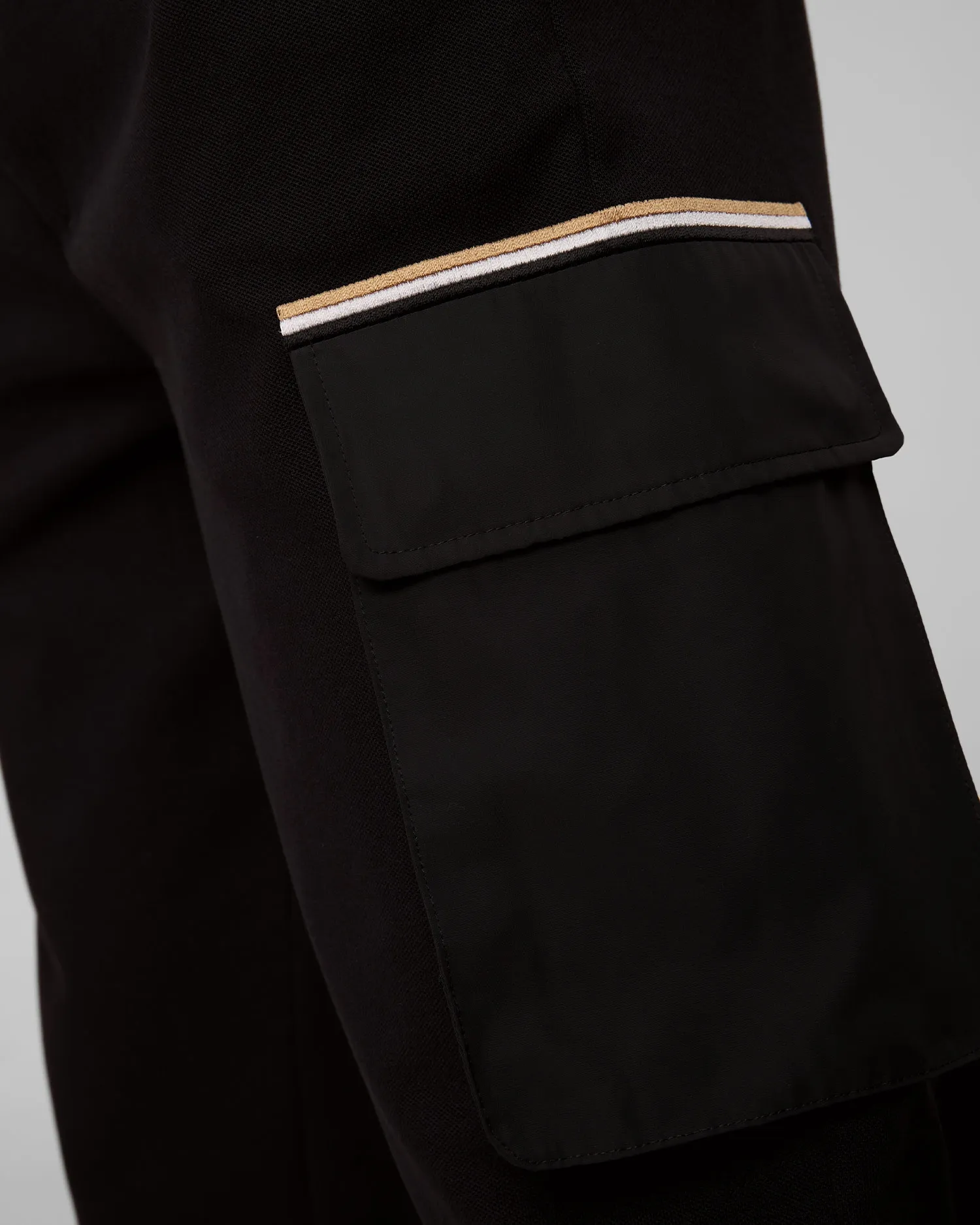 Men's black trousers Hugo Boss C-Larsen 50520609-1
