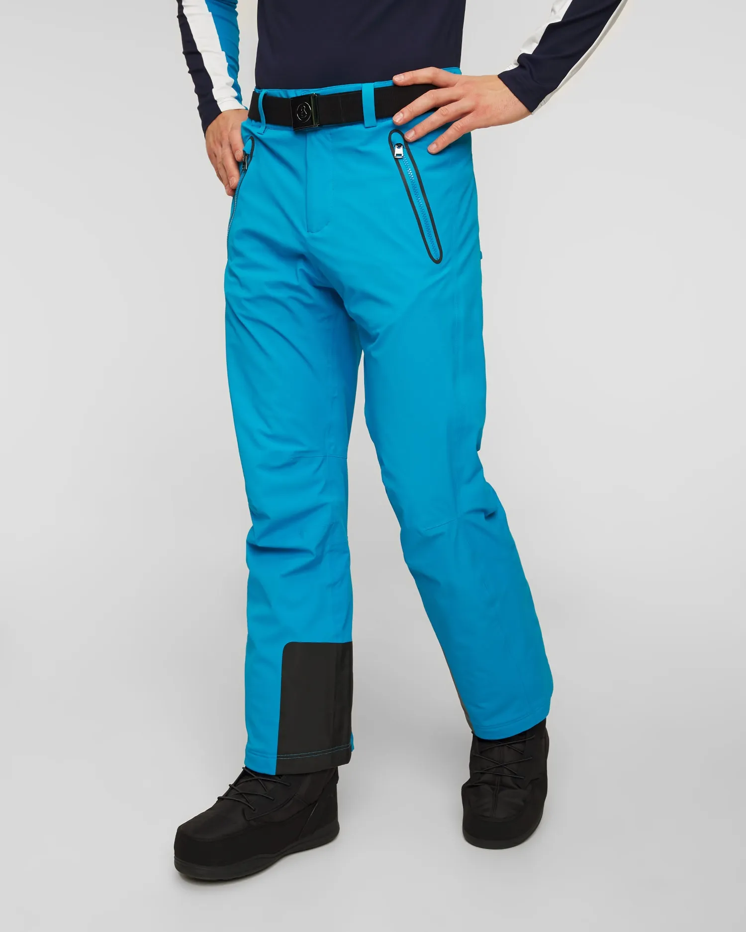 Men's blue ski trousers BOGNER Thore-T 11124815-456