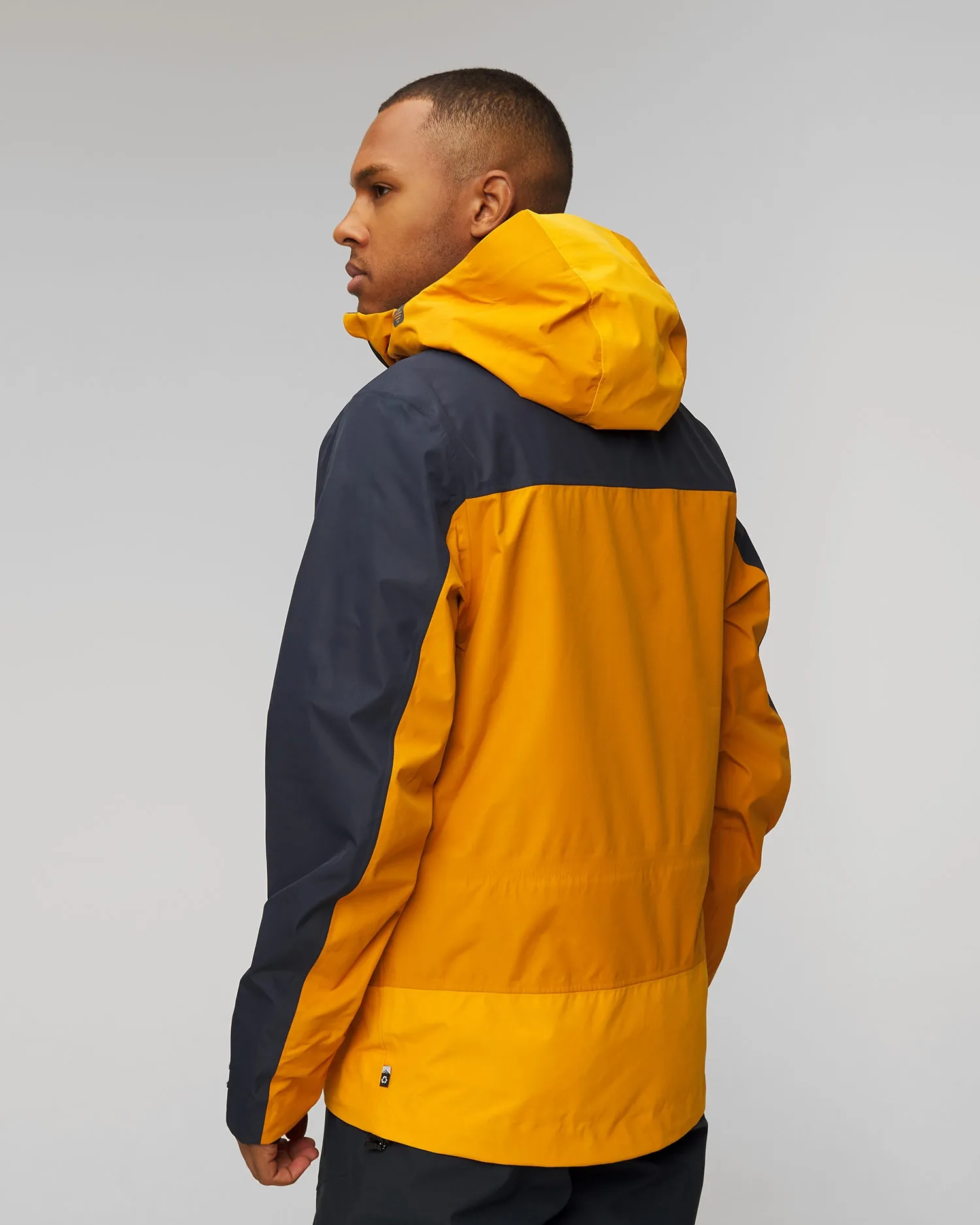Men's orange and navy hardshell jacket Picture Organic Clothing Broader 3L 20/20 mvt454-b