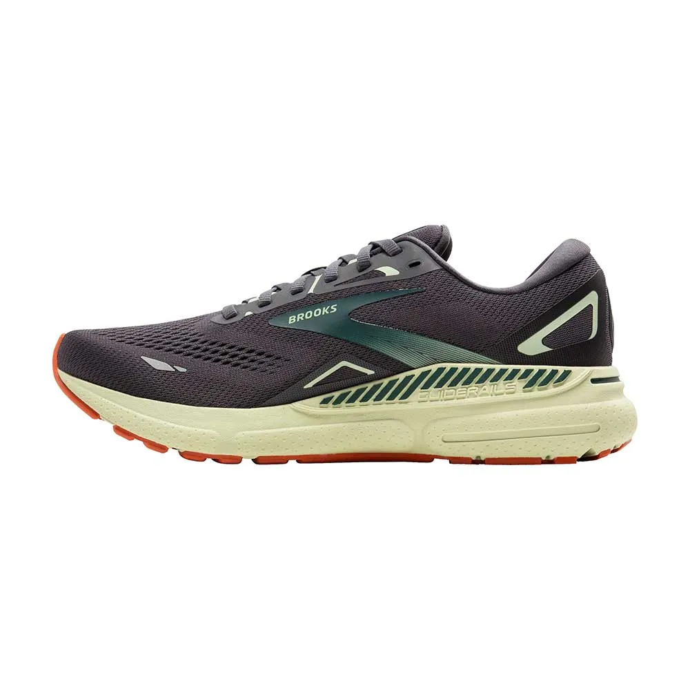Men's Adrenaline GTS 23 Running Shoe - Ebony/Smoke Green/Clay - Regular (D)