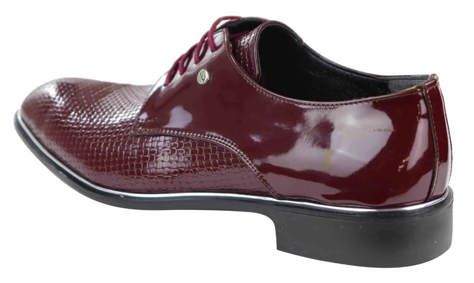 Mens Classic Laced Pattern Shoes