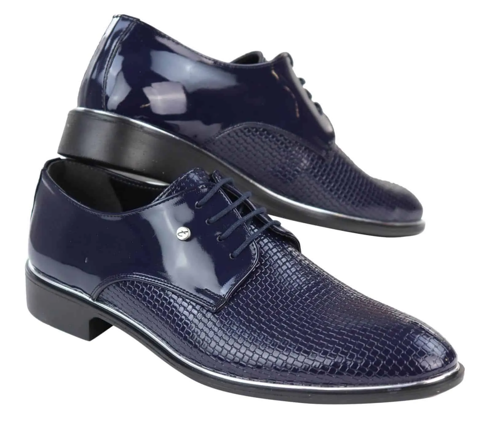 Mens Classic Laced Pattern Shoes