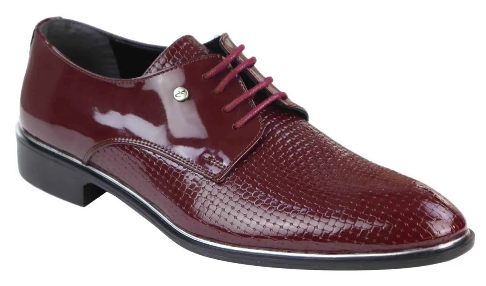 Mens Classic Laced Pattern Shoes