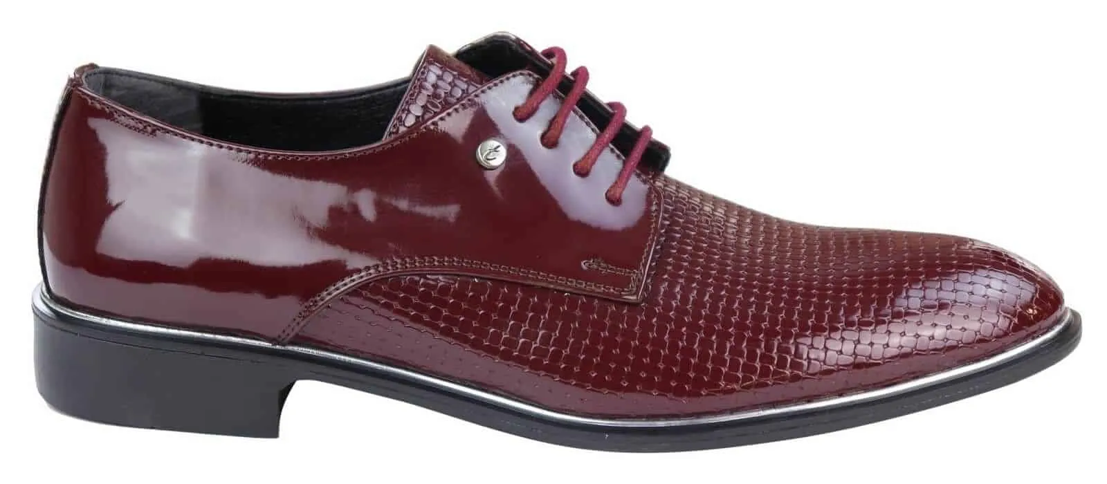 Mens Classic Laced Pattern Shoes