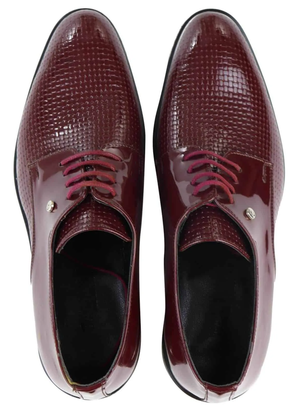 Mens Classic Laced Pattern Shoes