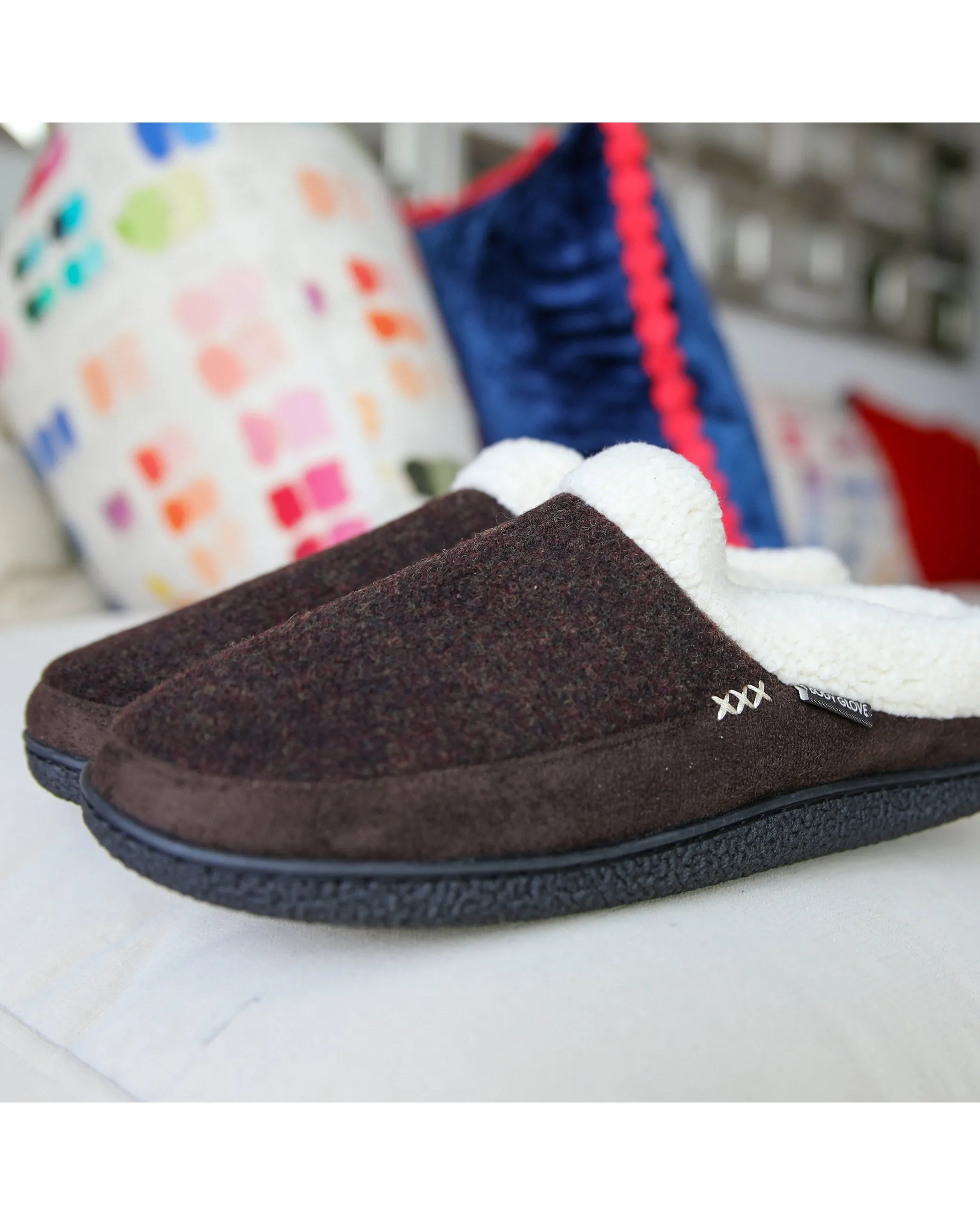 Men's Donat House Slipper - Brown