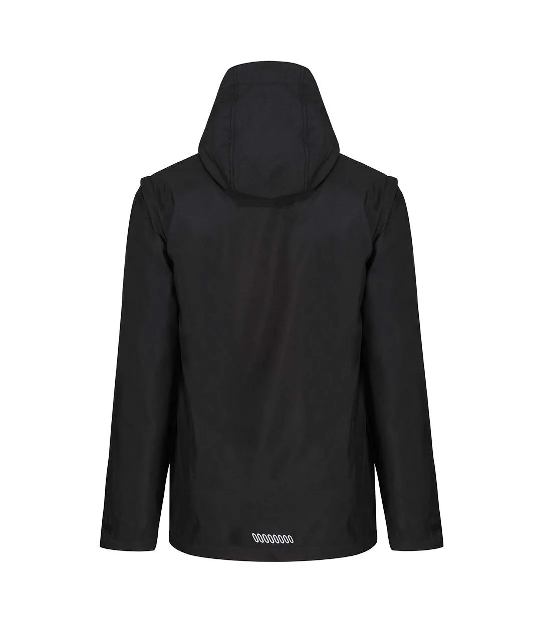 Mens erasmus 4 in 1 soft shell jacket black Regatta