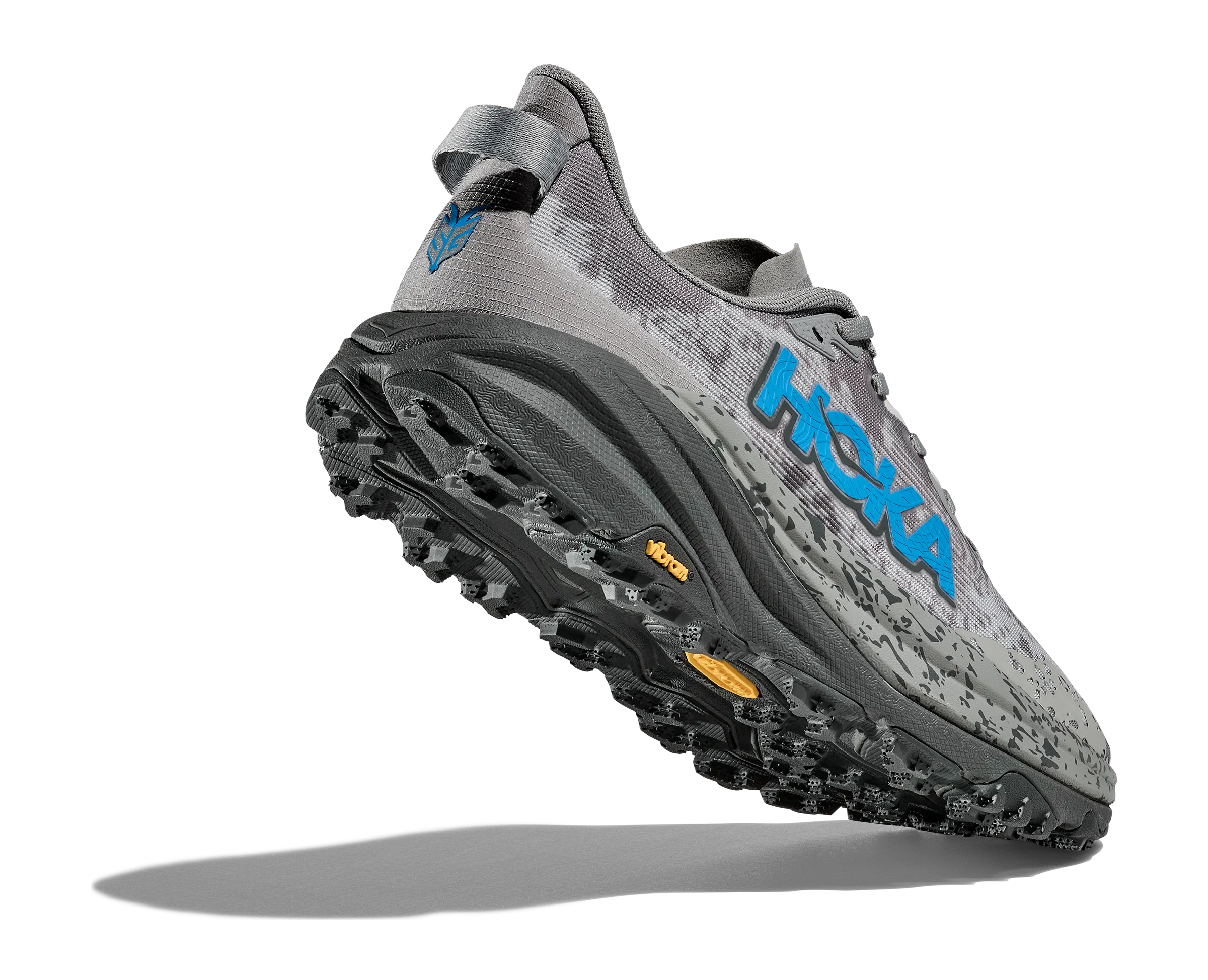 Men's Hoka Speedgoat 6 Color: Galactic Grey/Hoka Blue