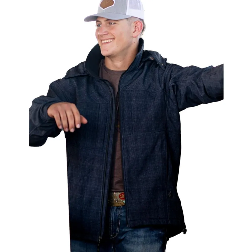 Men's STS Ranch Wear Western Jacket Softshell Denim