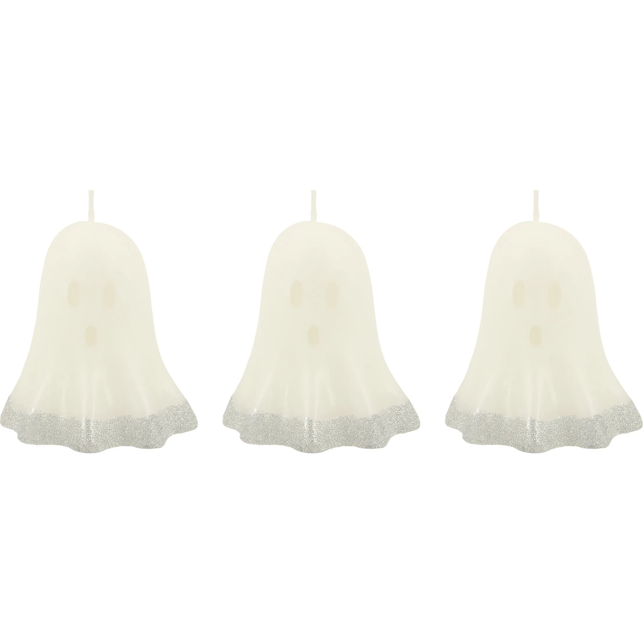 Meri Meri Glitter Dipped Ghost Candles