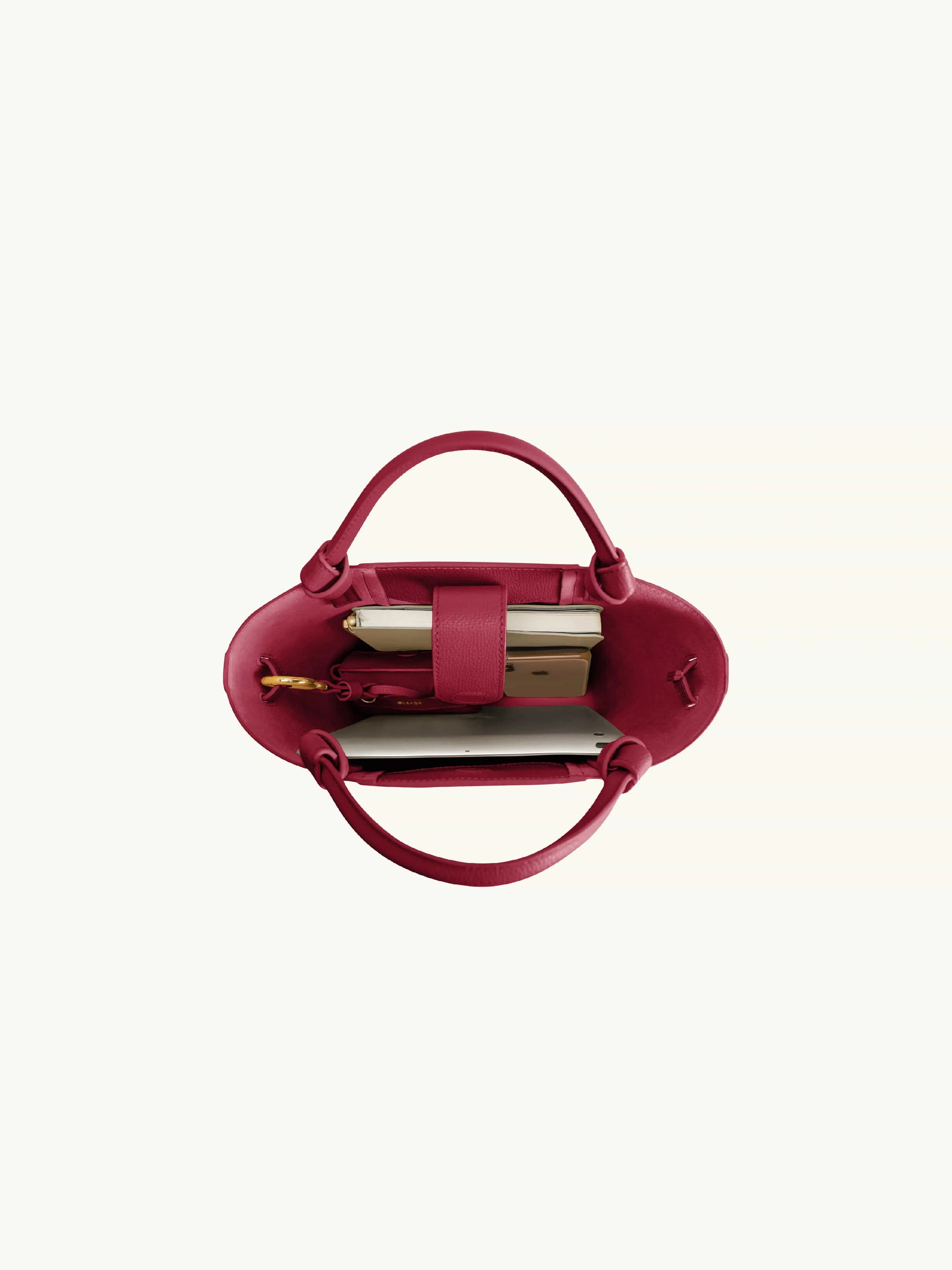 Mini Marina Bucket Bag Raspberry